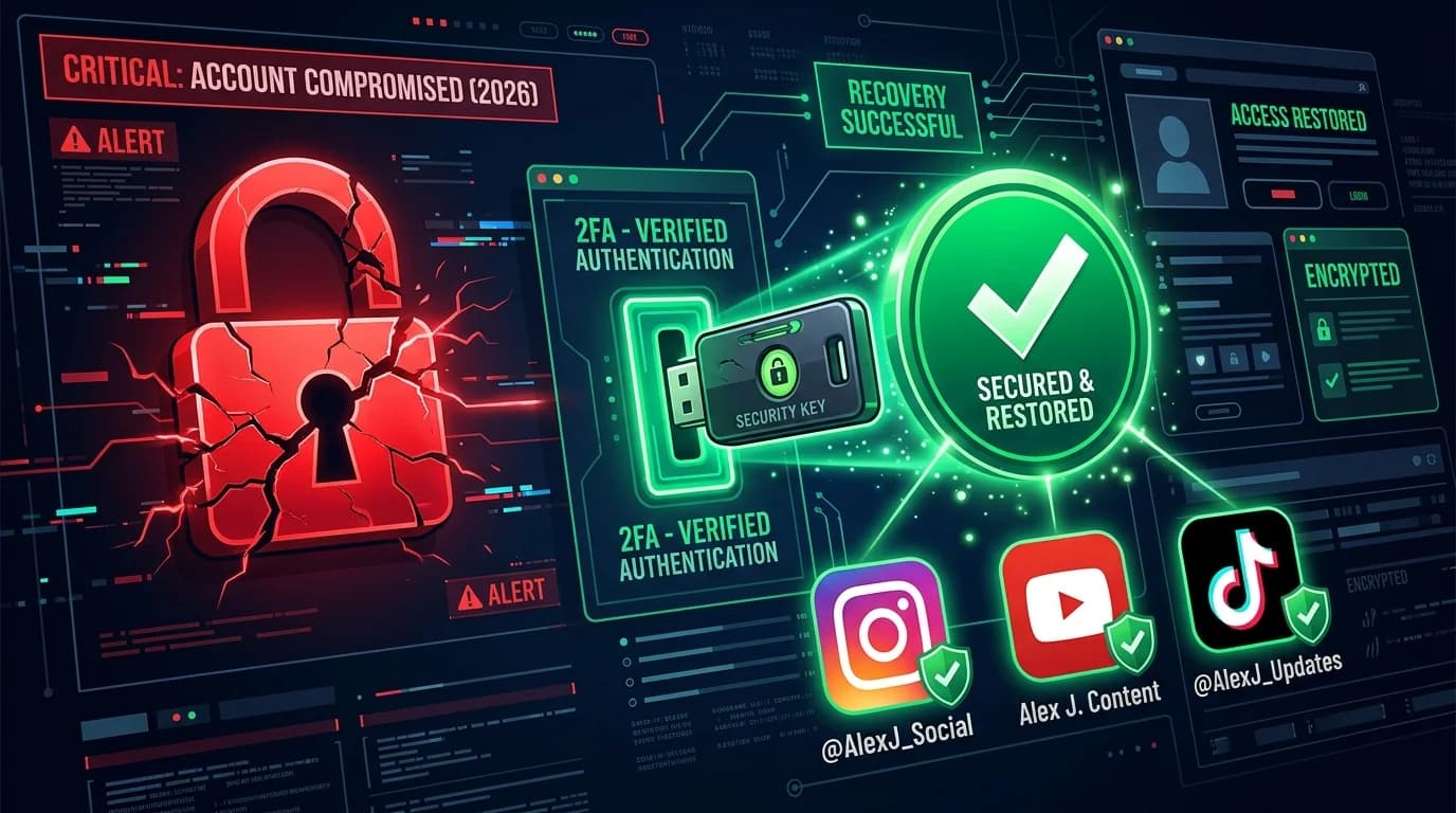 My Social Media Was Hacked — Complete Recovery Guide (2026)